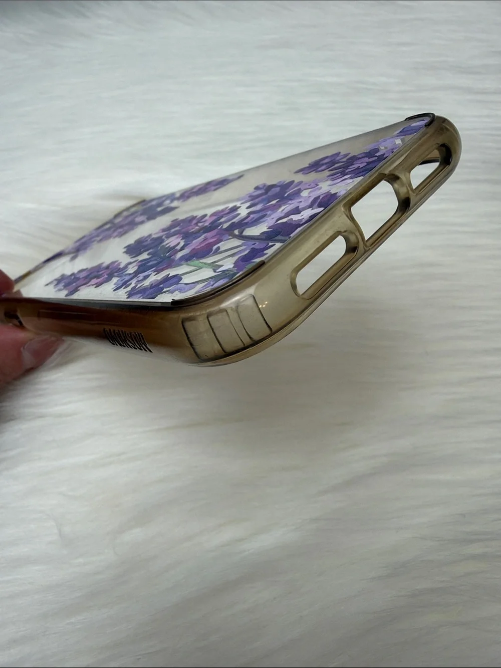 MOSNOVO Case for iPhone 11 Clear TPU Bumper Phone Case Cover Design - Lavender